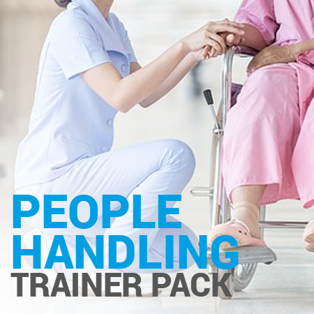 people handling trainer pack